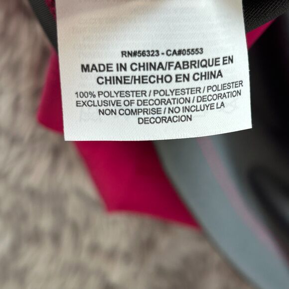 Nike Golf Polo Shirt Mens 3XL Soccer GOL Logo Pink Gray Dri-FIT 746101-616 - Picture 10 of 11